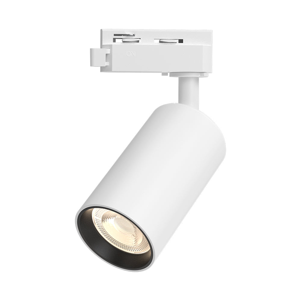 Braytron LED GU10 Schienenstrahler 1-Phasen-System, schwenkbar & drehbar Weiß max. 10W Track Light – Bild 1