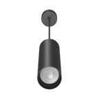 Braytron LED moderne Pendelleuchte zylindrisch Aluminium GU10 schwarz Hängelampe Küche Theke Ø6X25cm – Bild 8
