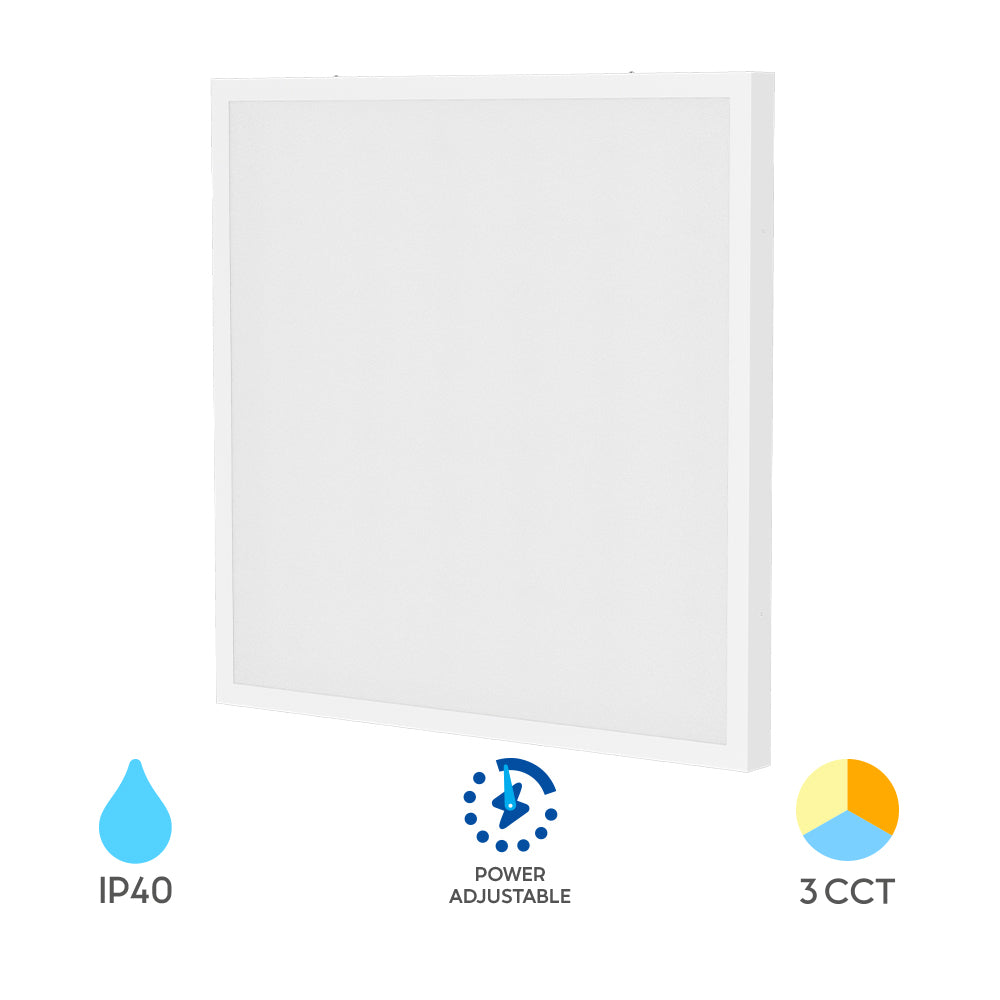Braytron LED Panel Deckenleuchte 30-50W 3CCT 3000-6500K einstellbar Superhell Deckenlampe 60X60 cm – Bild 13