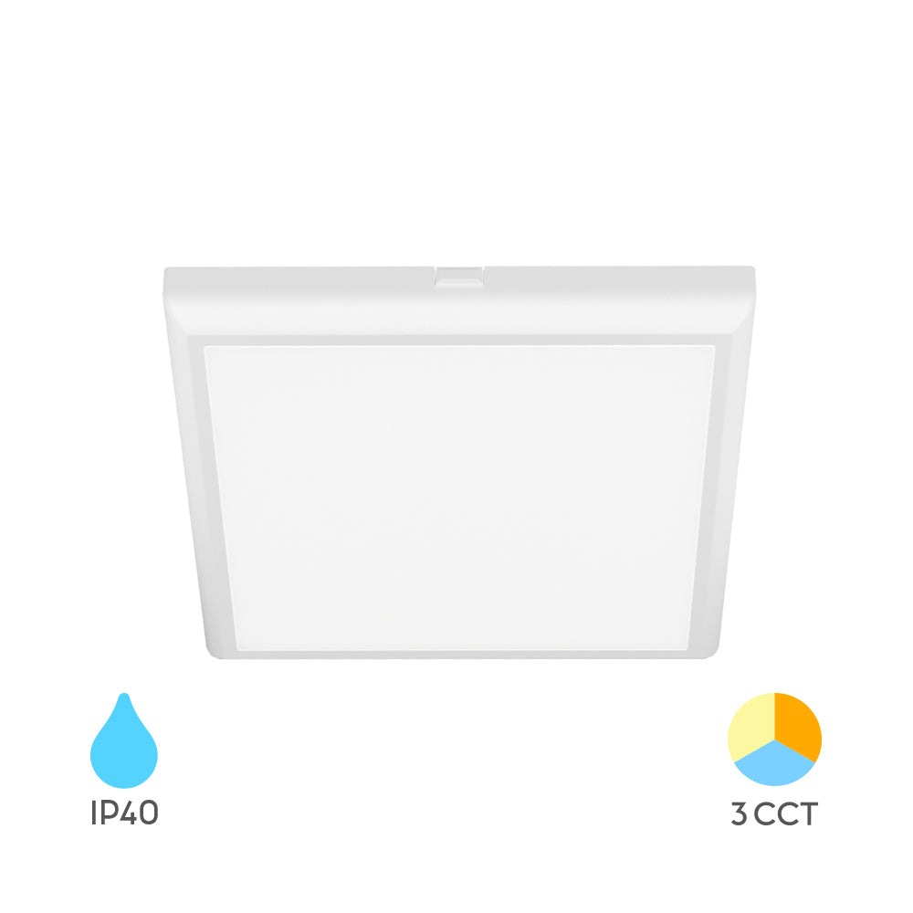 LED Panel Deckenleuchte 20W – Flache eckige Lampe für Wohnräume – Bild 10