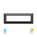 LED Außenwandleuchte 3W Schwarz IP65 3CCT – Bild 10
