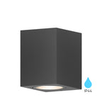 LED Wandleuchte Außen Anthrazit Eckig GU10 Down Außenwandleuchte Wandlampe IP44 – Bild 1