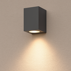 LED Wandleuchte Außen Anthrazit Eckig GU10 Down Außenwandleuchte Wandlampe IP44 – Bild 4