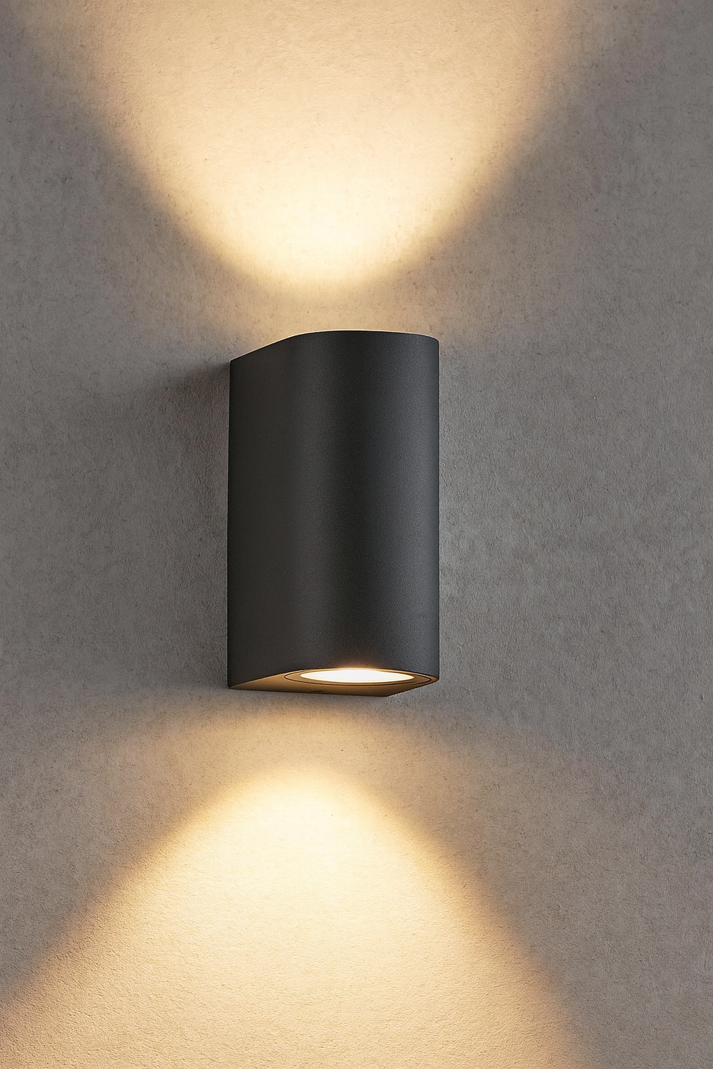 Wandleuchte Anthrazit Aluminium IP44 – 2xGU10 Up&Down Außenleuchte – Bild 2