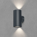 LED Wandleuchte Außen Zylinder Rund 2X 9W IP65 3in1 Up&Down Außenlampe Wandlicht – Bild 7