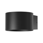 Braytron LED Wandleuchte Schwarz Rund up&down Außenwandleuchte Wandlampe IP20 8W Warmweiß – Bild 1