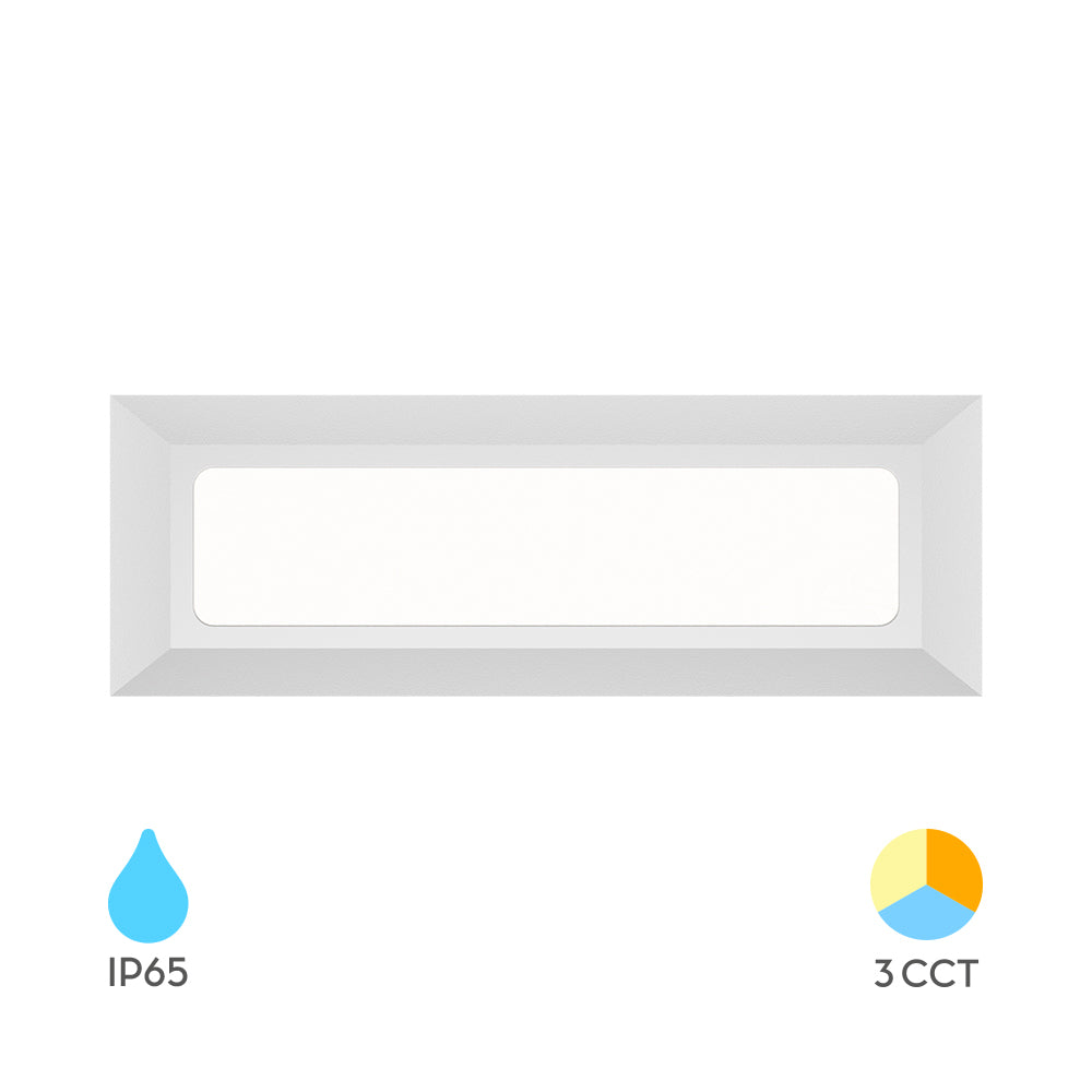 LED Außenwandleuchte 3W Weiß IP65 3CCT – Bild 11