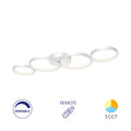 Braytron LED Deckenleuchte dimmbar mit Fernbedienung & 3CCT 3000–6500K