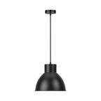 Braytron Pendelleuchte Hängelampe E27 Fassung, Modernes Design, Schwarz rund für Wohnräume – Bild 1
