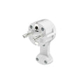Braytron Schuko-Stecker 3680W – Kompakt (Steckdosenbündig) | Typ F | Weiß | IP20 | 230V | 16A – Bild 3