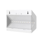 Solar LED Wandleuchte 6W 6500K Außenleuchte mit Bewegungssensor Dämmerungssensor IP54 Akkubetrieben – Bild 6