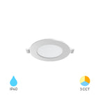 Braytron Ultraslim LED Einbaustrahler 3W Weiß Ø85mm 3CCT 230V 220 Lumen IP40 Einbauspots 68mm – Bild 1