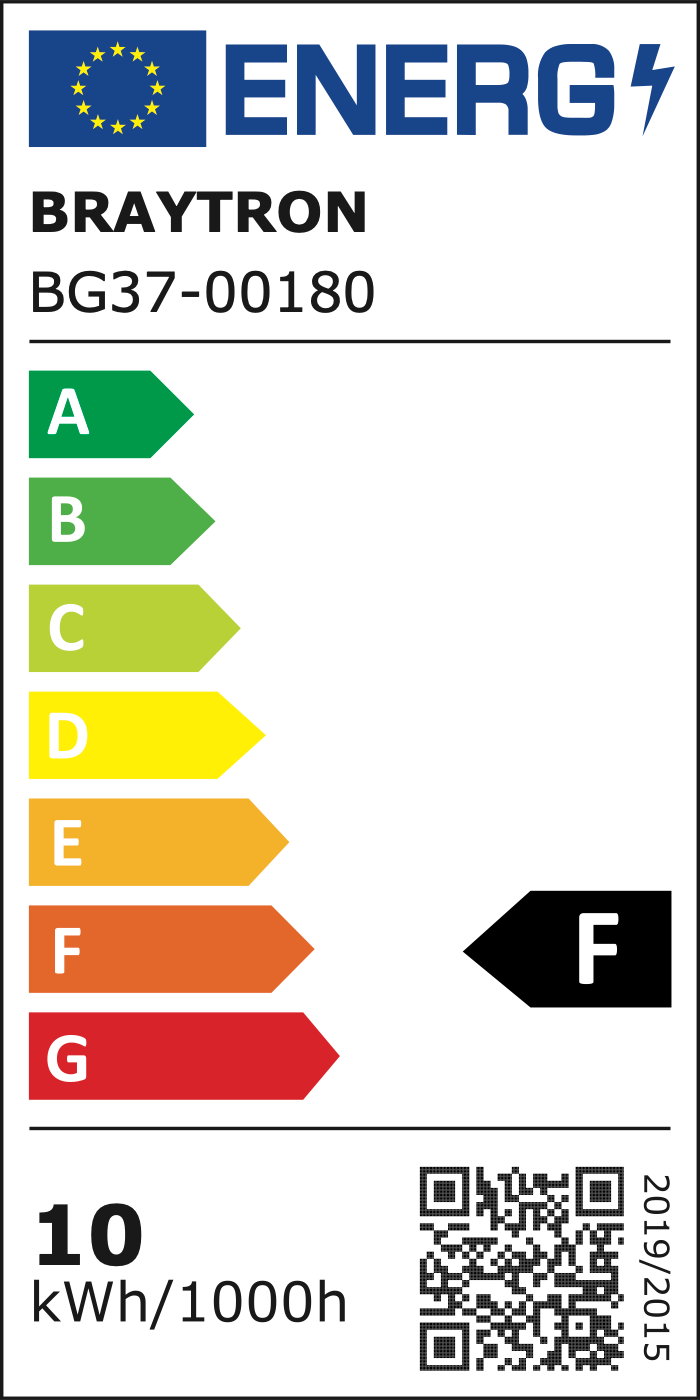 EU-Energielabel – Klasse F